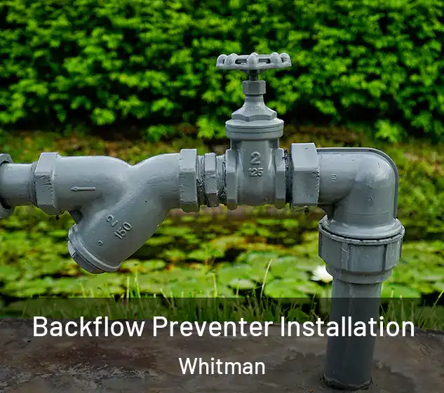  Backflow Preventer Installation Whitman
