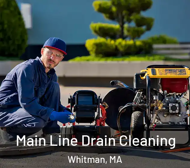  Main Line Drain Cleaning Whitman, MA
