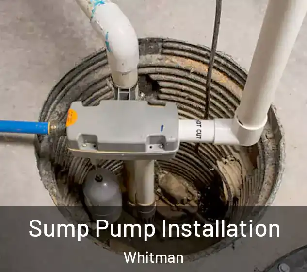  Sump Pump Installation Whitman